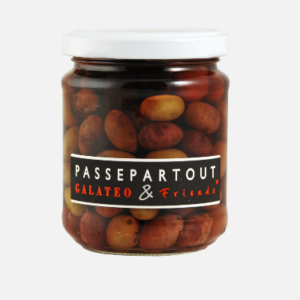 PITTED BLACK OLIVES TAGGIASCA in OIL (180g)
