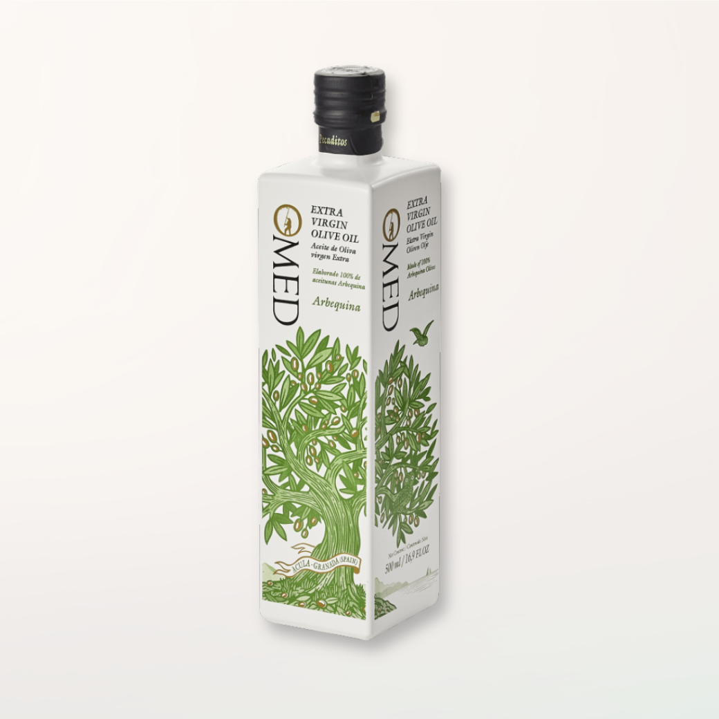 Arbequina Extra Virgin Olive Oil 500ml | O-Med | Premium Food Thailand