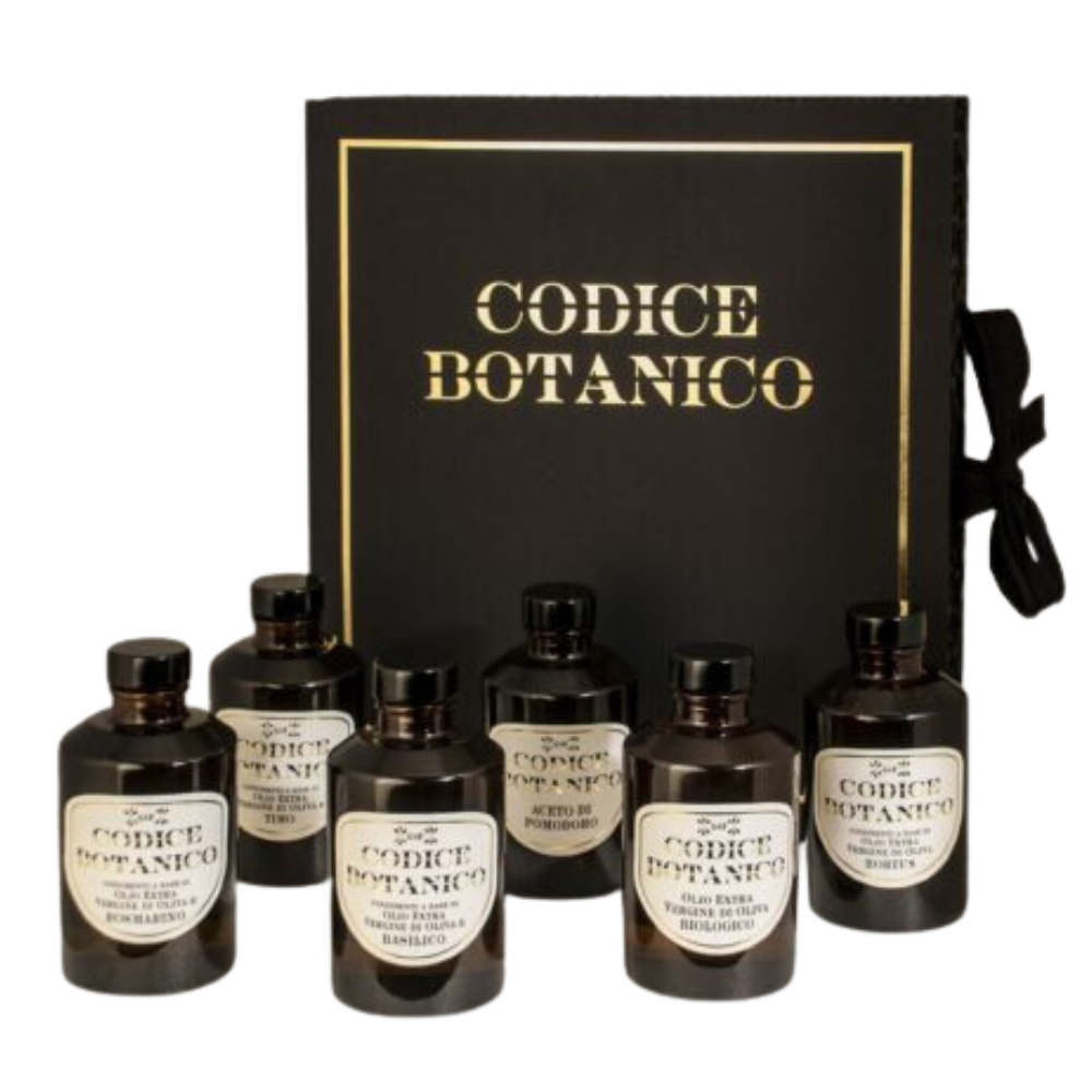 EVOO & VINEGAR CODICE BOTANICO GIFT BOX (6 bottles)