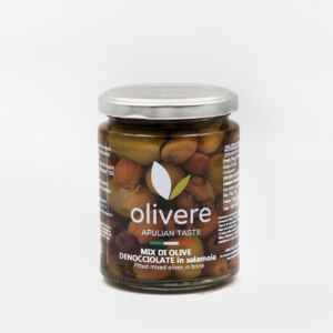 TRIS OLIVES PITTED MIX (314ml)