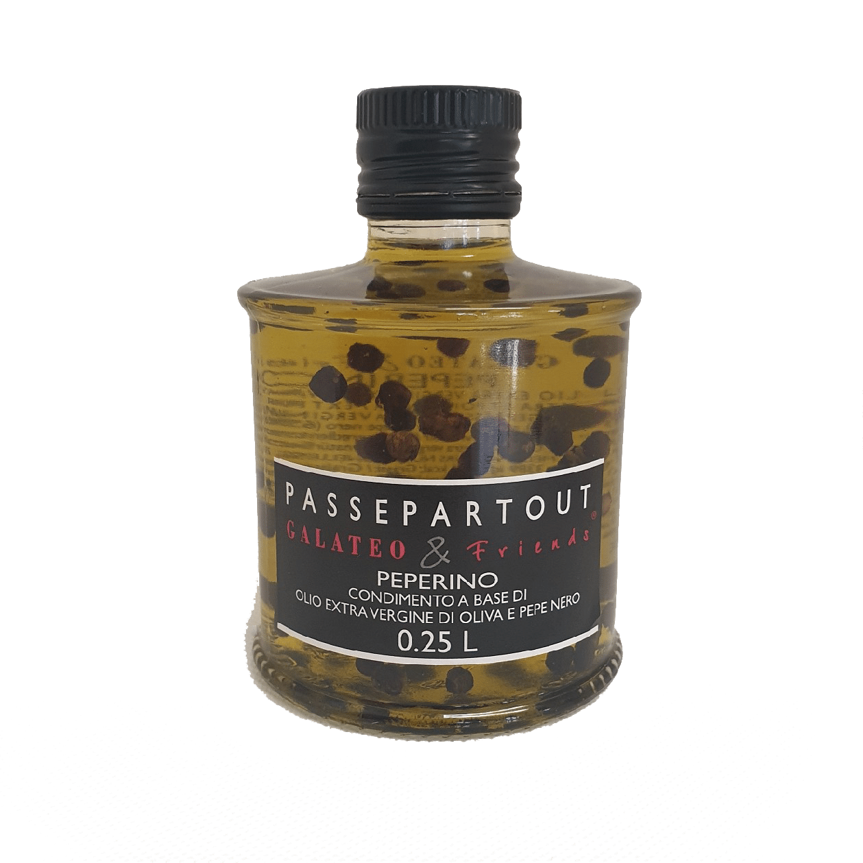 EVOO with BLACK PEPPER (250ml)