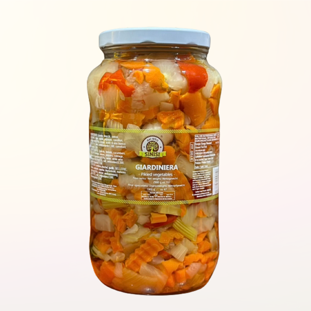 Giardiniera Pickled Vegetables in Brine | Premium Food Thailand
