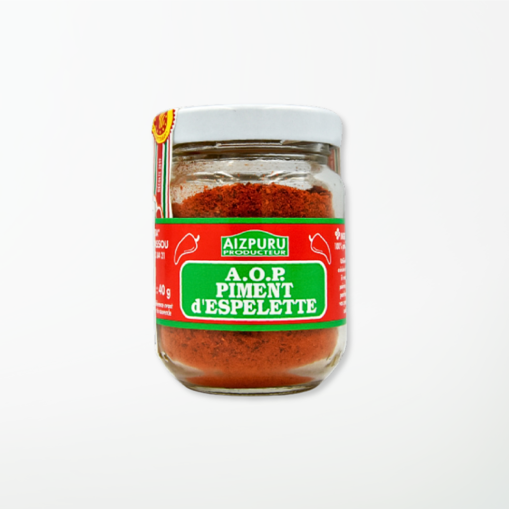 Espelette Pepper Powder 40g – Piment d’Espelette AOP | Premium Food Thailand