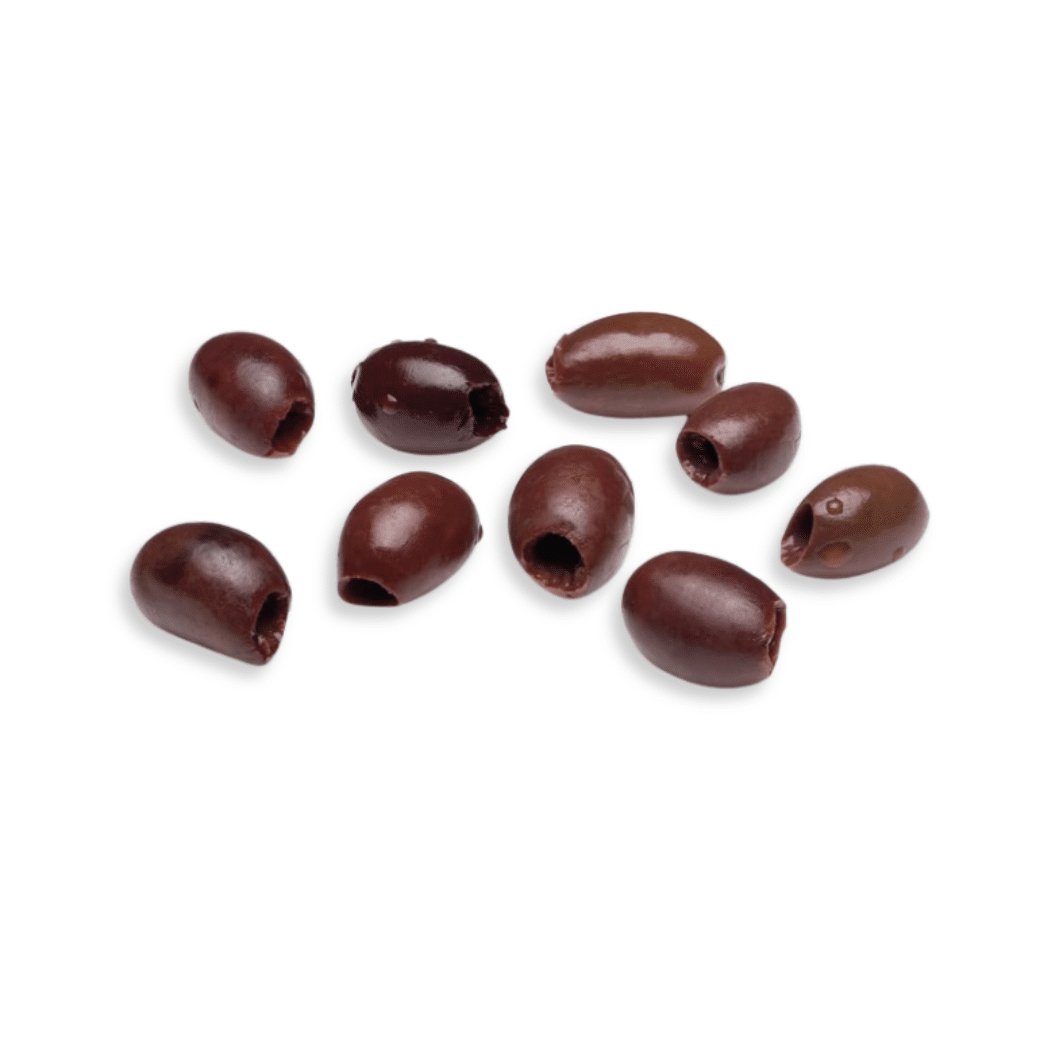 Kalamata Olives Pitted in Brine 3100ml | Premium Food Thailand